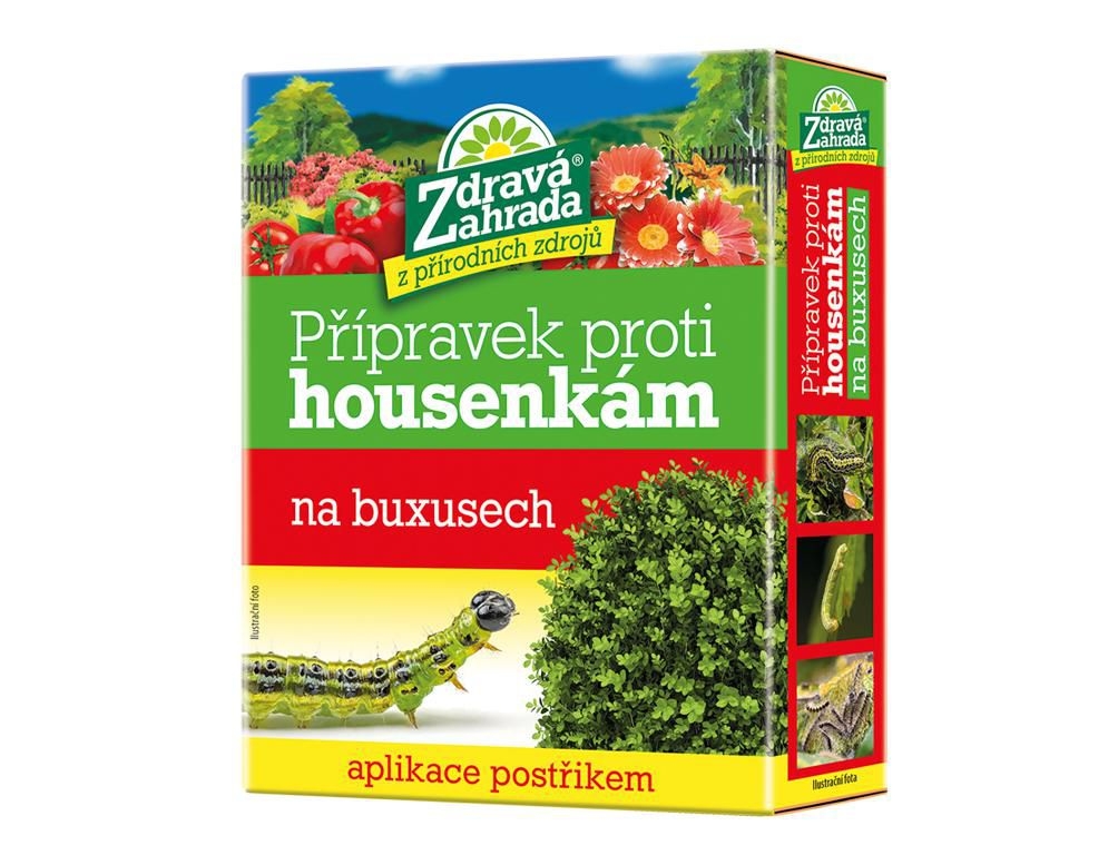 Domácnost a Zahrada - Přípravek proti housenkám na buxusech ZDRAVÁ ZAHRADA 2x10g