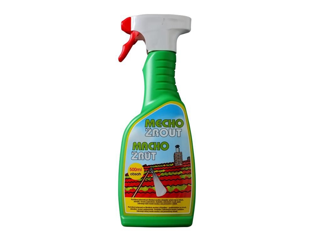 Domácnost a Zahrada - Přípravek proti mechu MECHOŽROUT 500ml