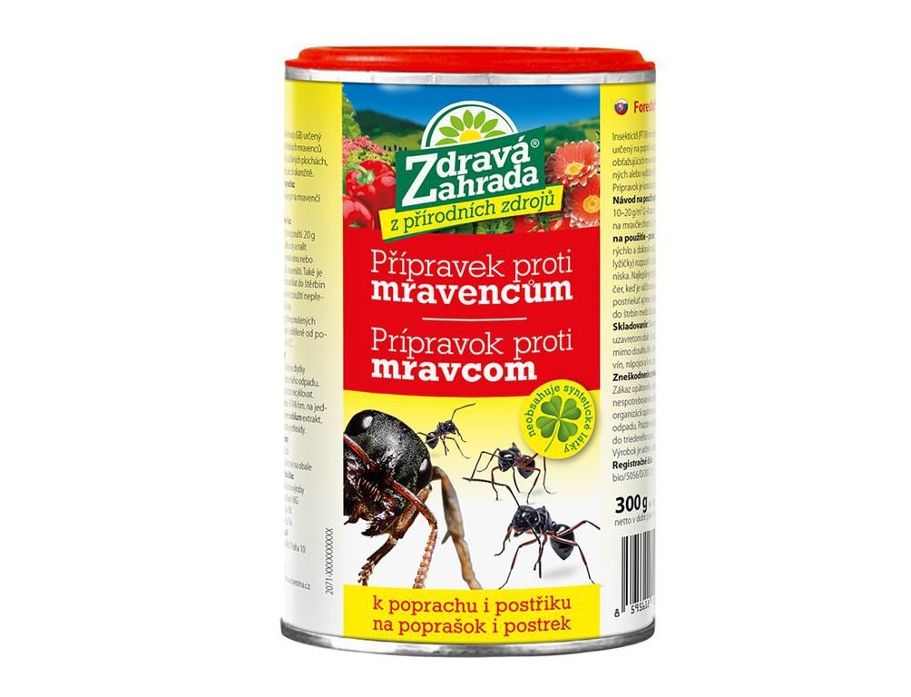 Domácnost a Zahrada - Přípravek proti mravencům ZDRAVÁ ZAHRADA 300g