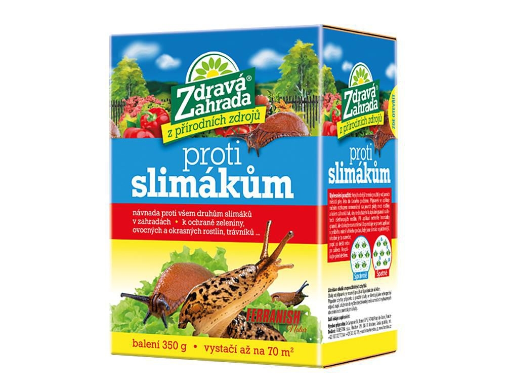 Domácnost a Zahrada - Přípravek proti slimákům ZDRAVÁ ZAHRADA 350g
