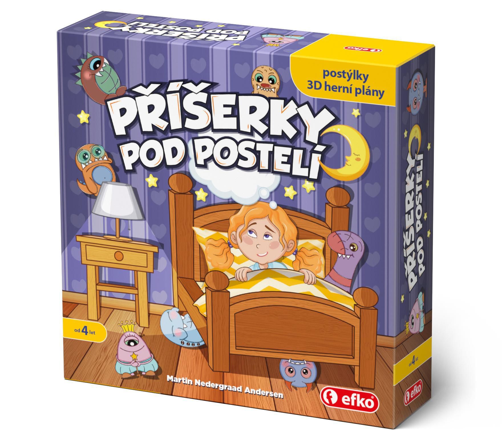Svět dětí - Příšerky pod postelí - dětská postřehová hra