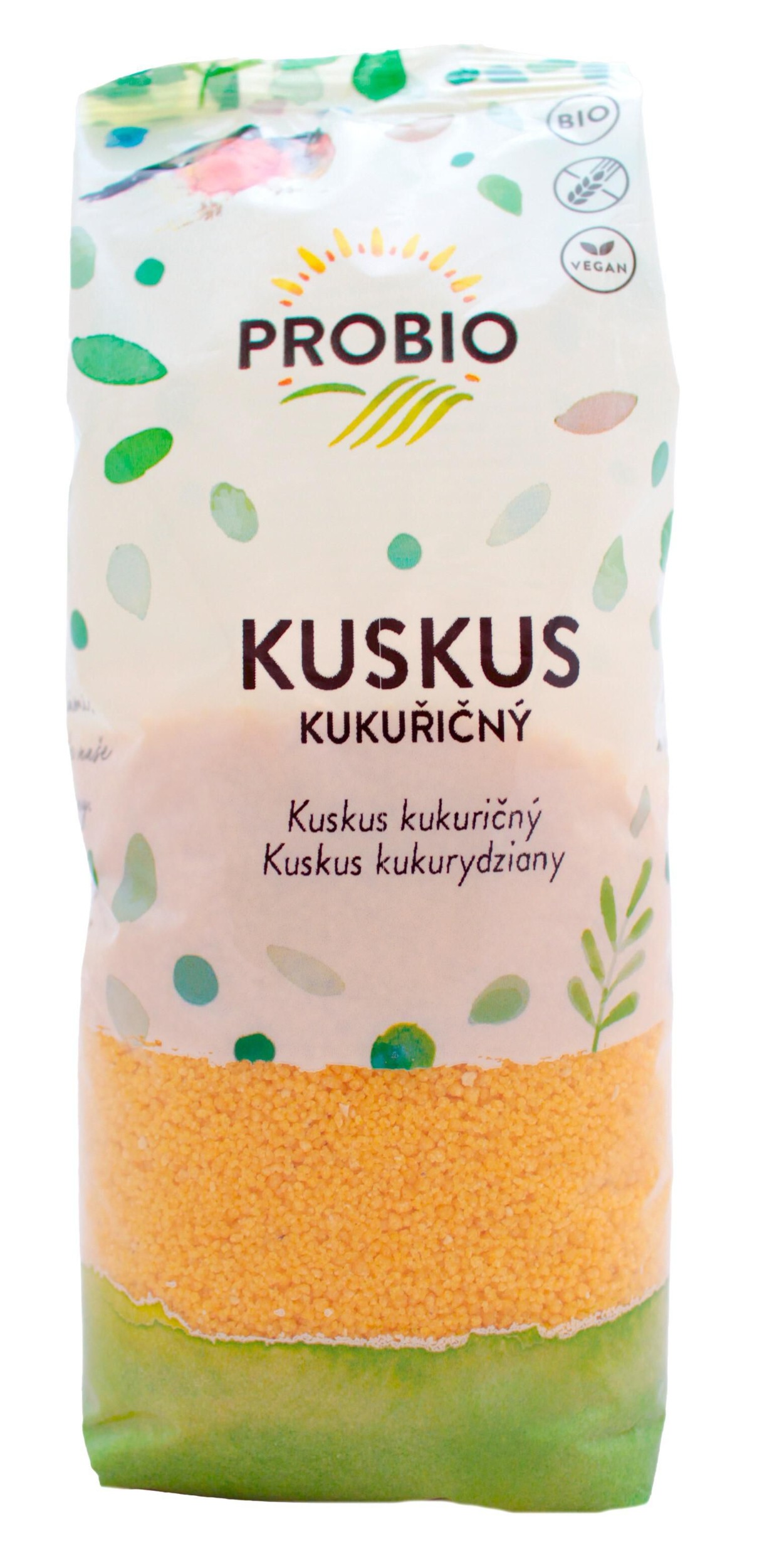 Trvanlivé potraviny - Probio Kuskus kukuřičný 375 g Bio