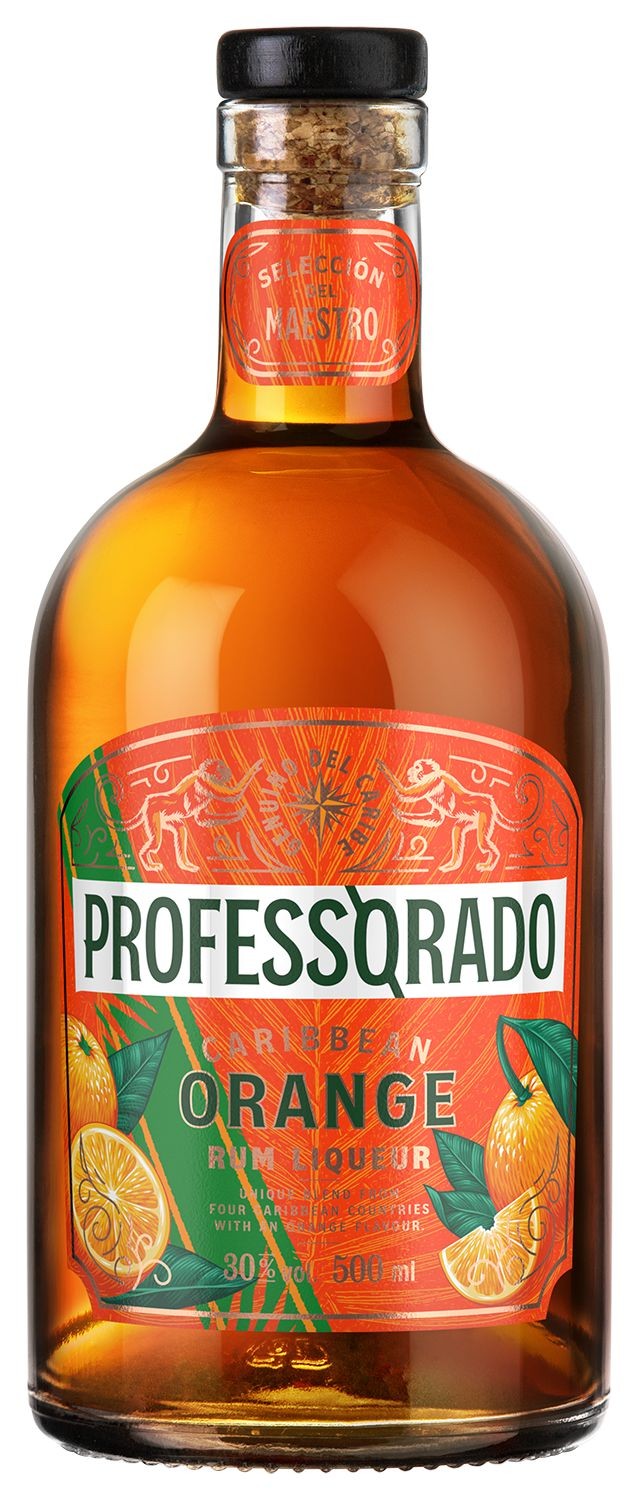 Nápoje - Professorado Orange Rumový likér 30%