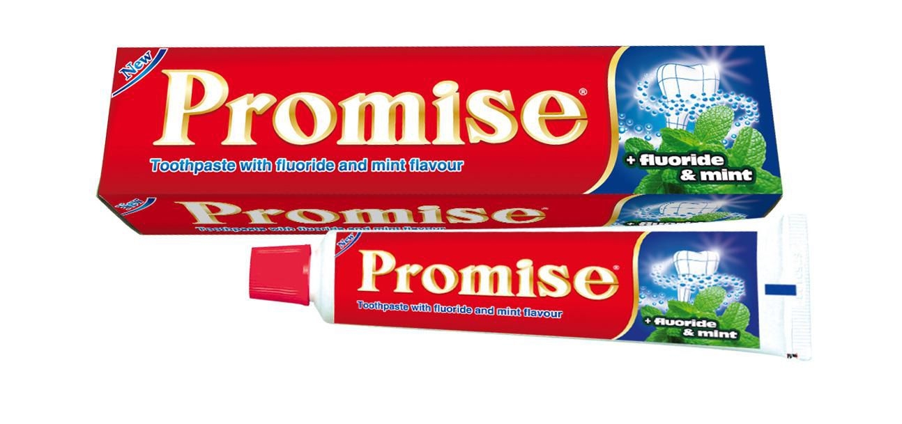 Drogerie a kosmetika - Promise Mint Zubní pasta s Fluorem 100g