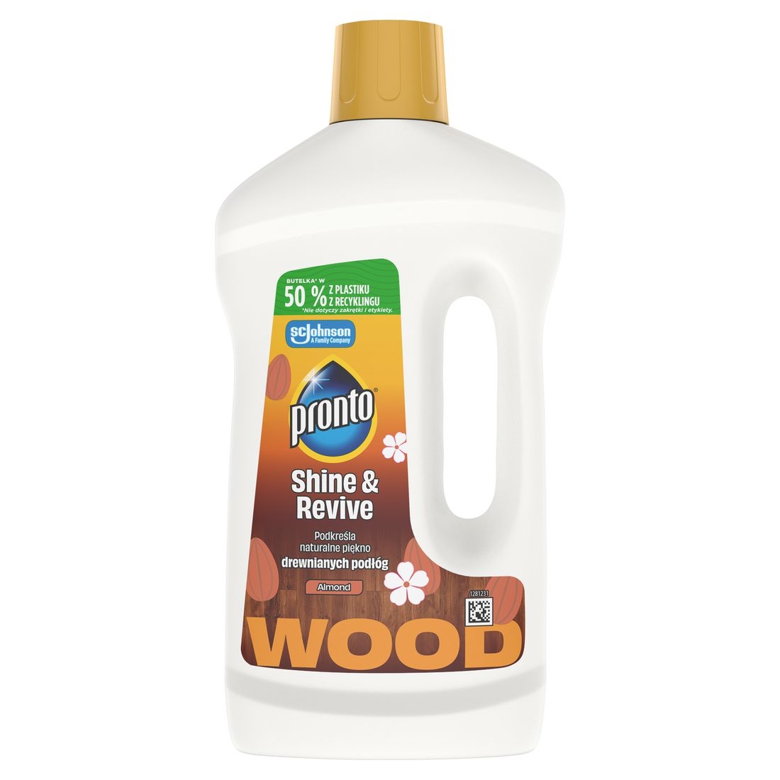 Pronto Extra Care mýdlový čistič na dřevo s mandlovým olejem 750 ml-0