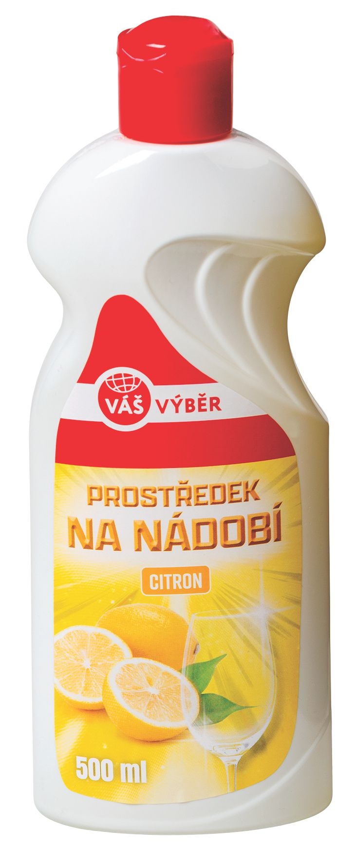 Drogerie a kosmetika - Prostředek na nádobí citron 500ml