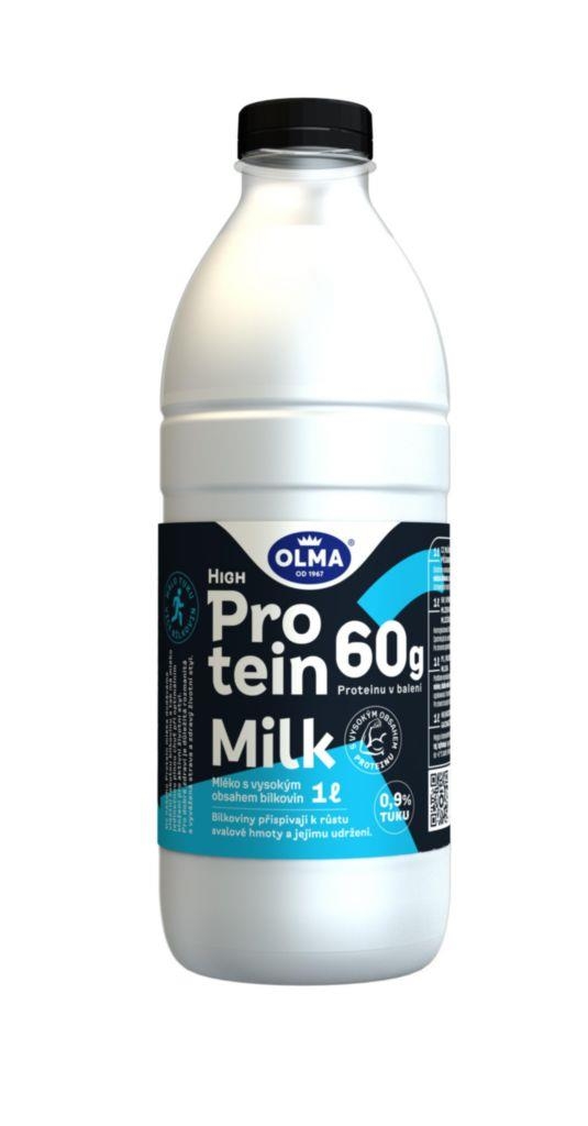 Mléčné a chlazené - Protein 60g mléko čerstvé 1l