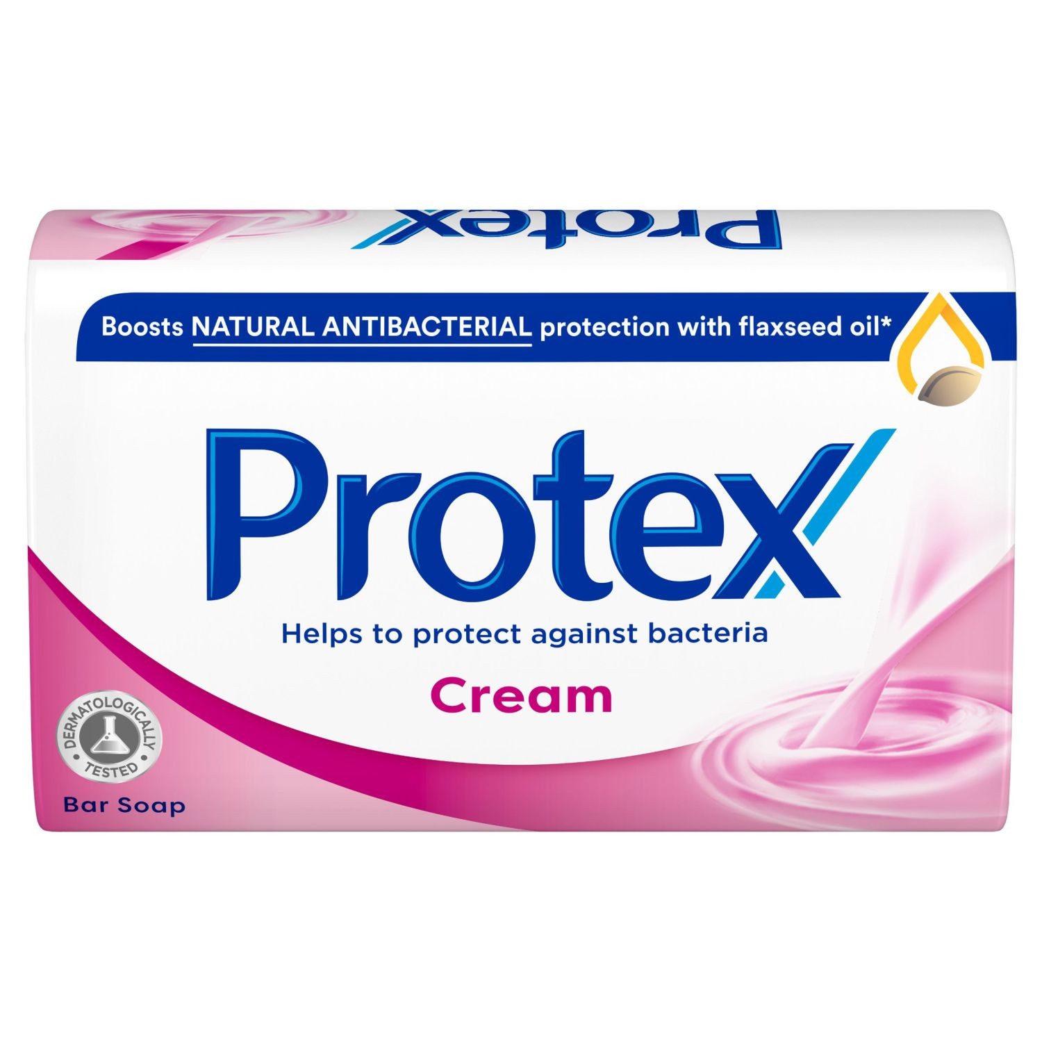 Drogerie a kosmetika - Protex Cream Tuhé mýdlo s přirozenou antibakteriální ochranou 90g