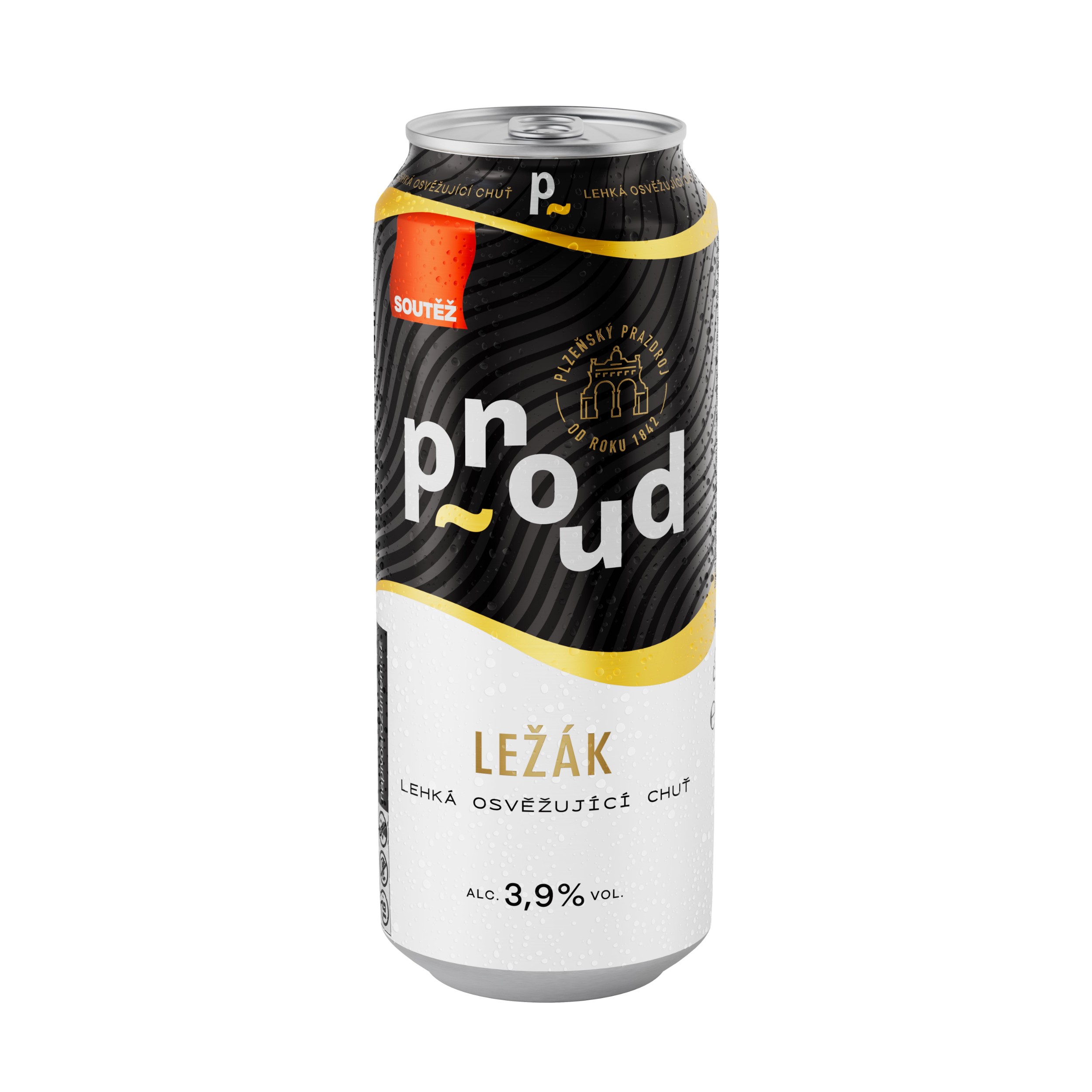 Nápoje - Proud Pivo ležák 0,5l