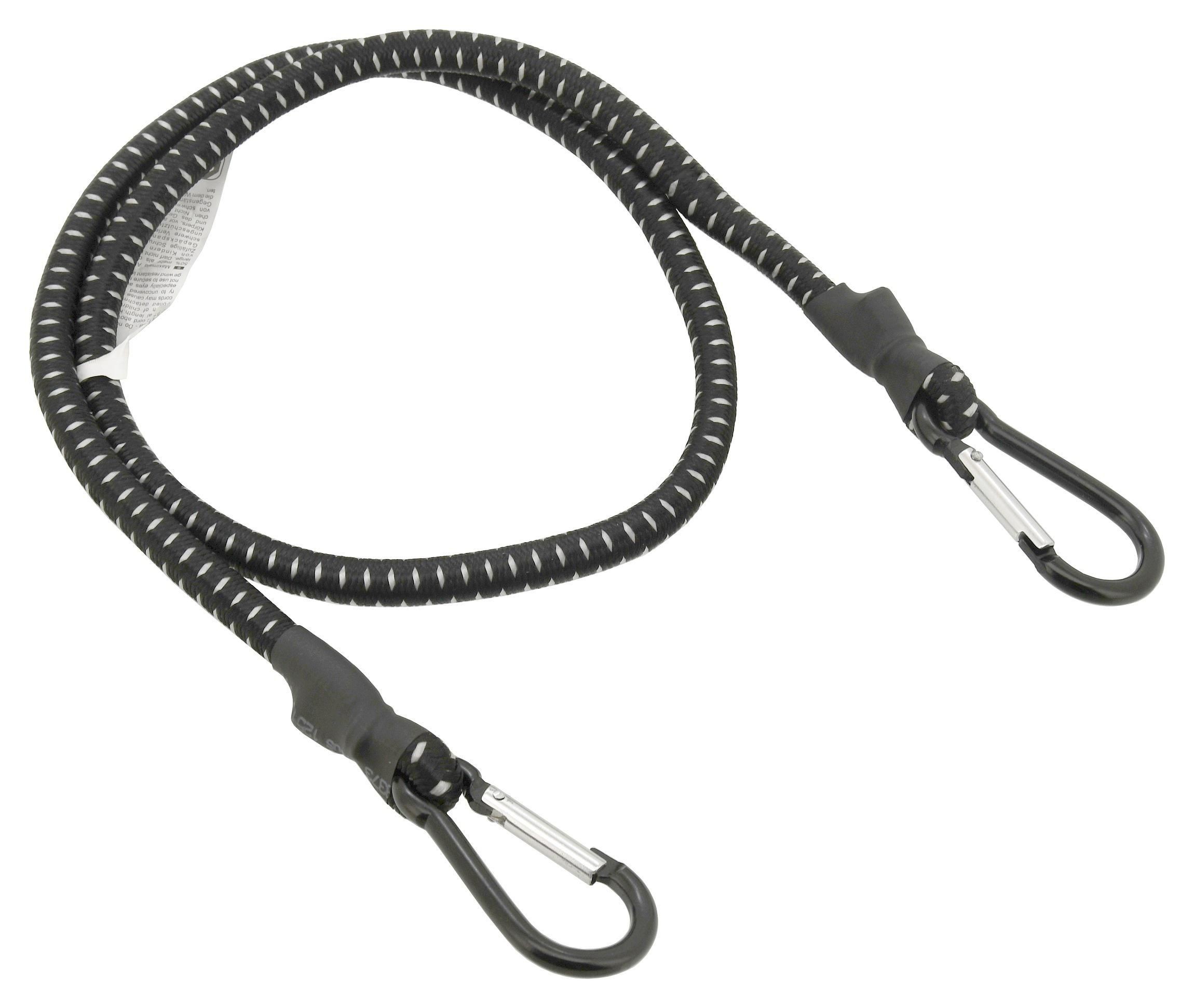Pružný upínač 10mm Karabina 1x100cm TÜV/GS