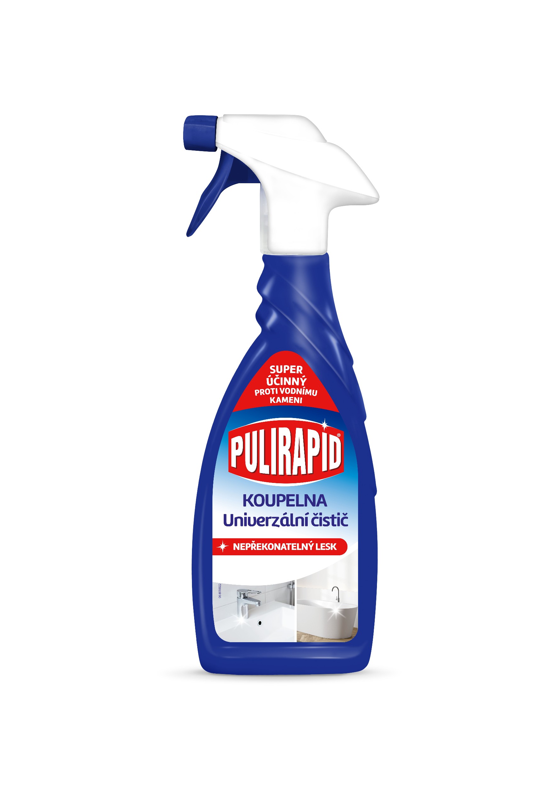 Drogerie a kosmetika - Pulirapid Koupelna univerzální čistič 650 ml