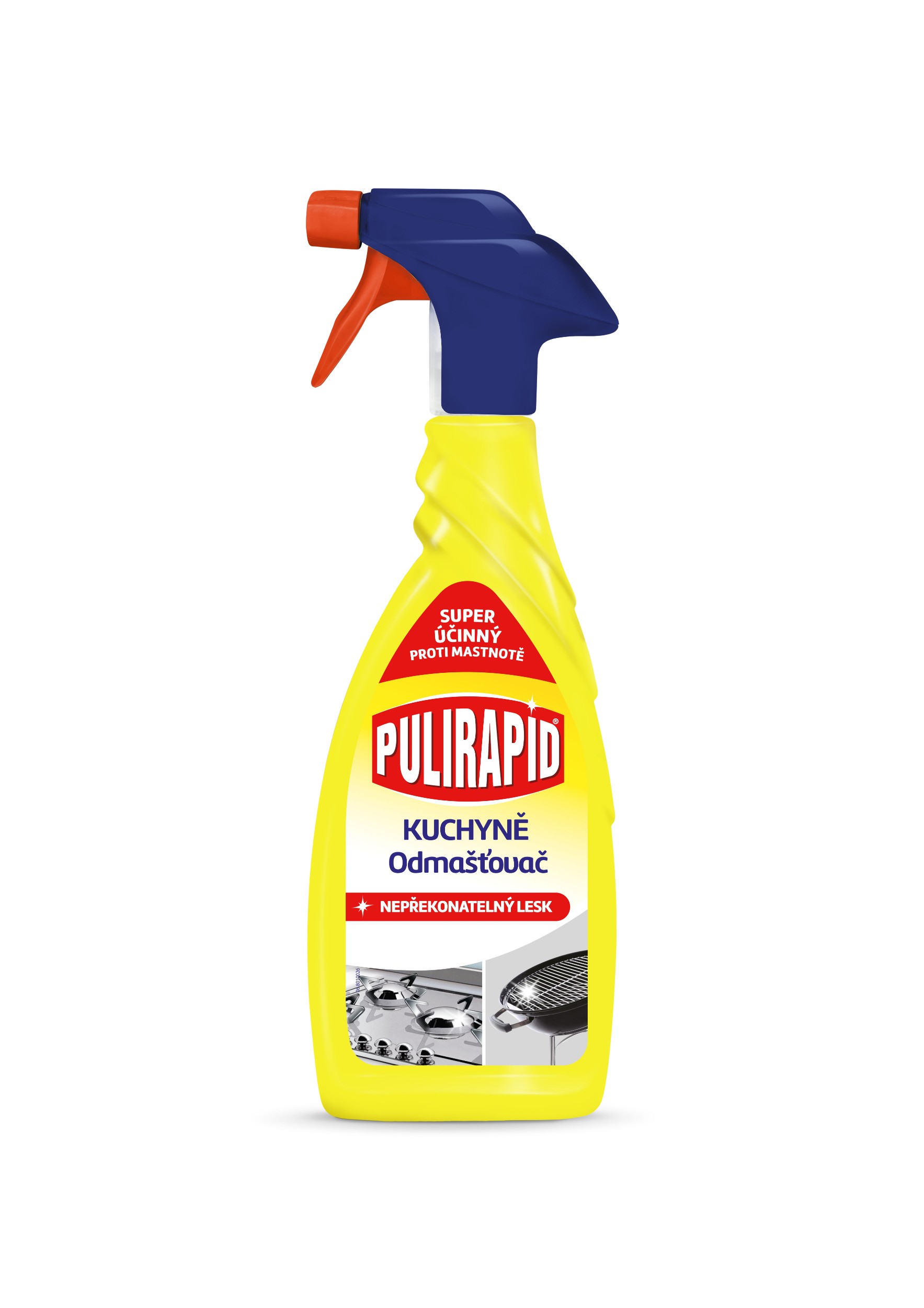 Drogerie a kosmetika - Pulirapid odmašťovač kuchyň sprej 650 ml
