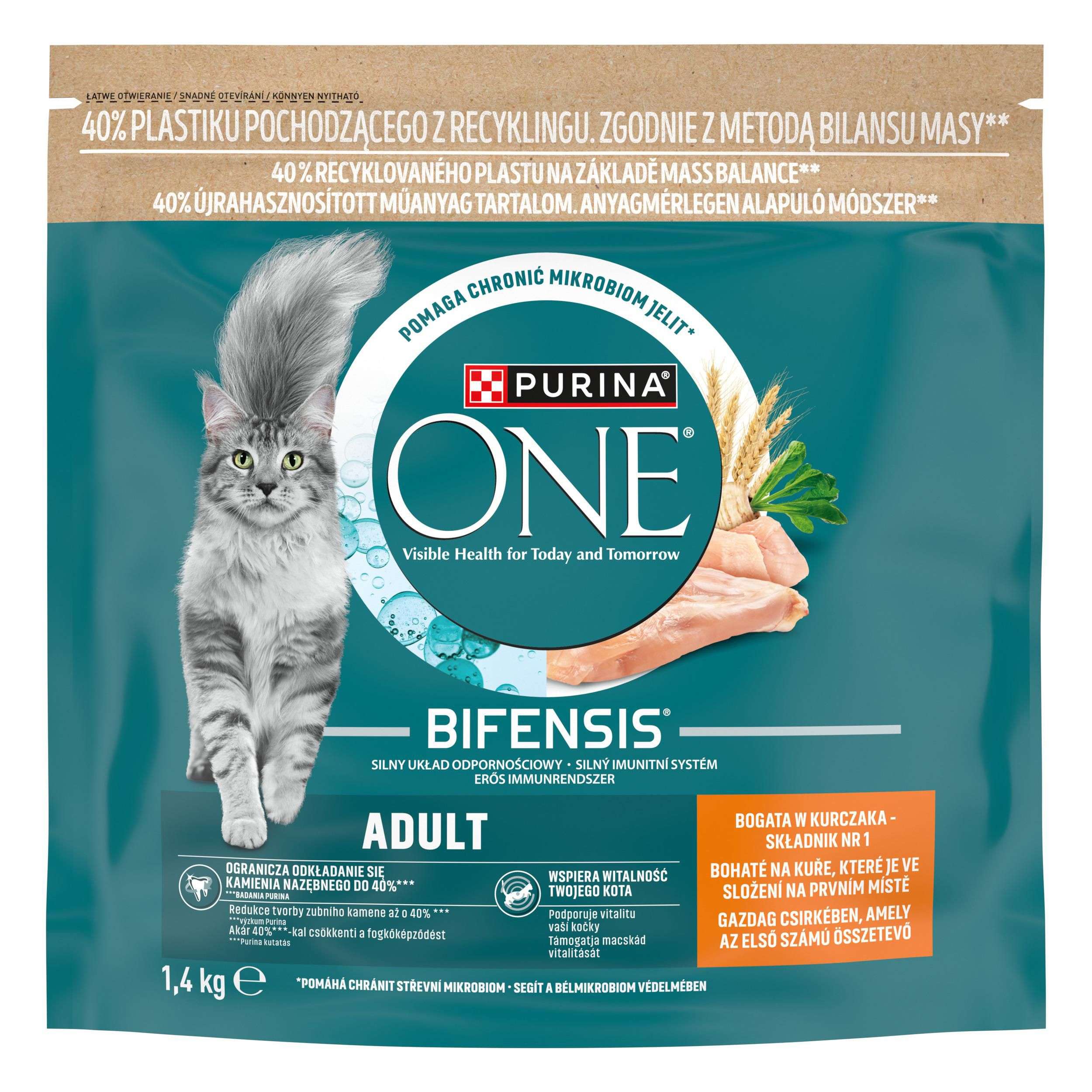 Svět zvířat - Purina ONE Bifensis Adult granule 1,4kg