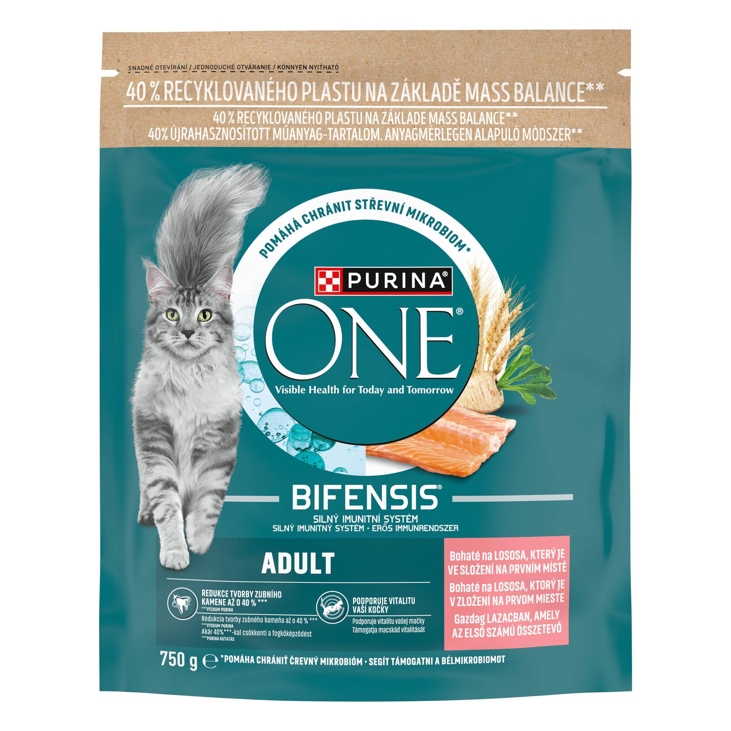 Svět zvířat - Purina ONE Bifensis Adult granule 750g