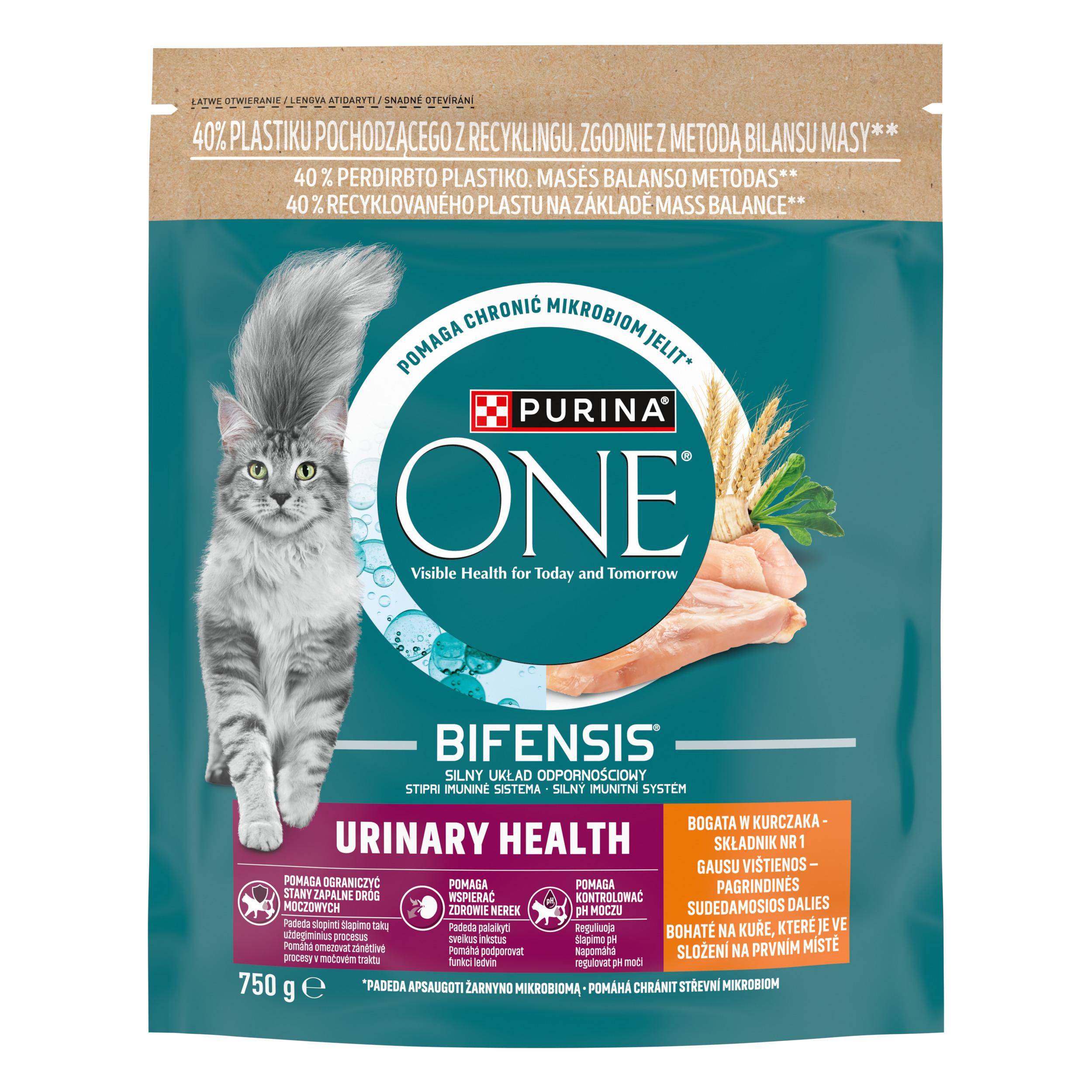 Svět zvířat - Purina ONE Bifensis Urinary Health granule 750g