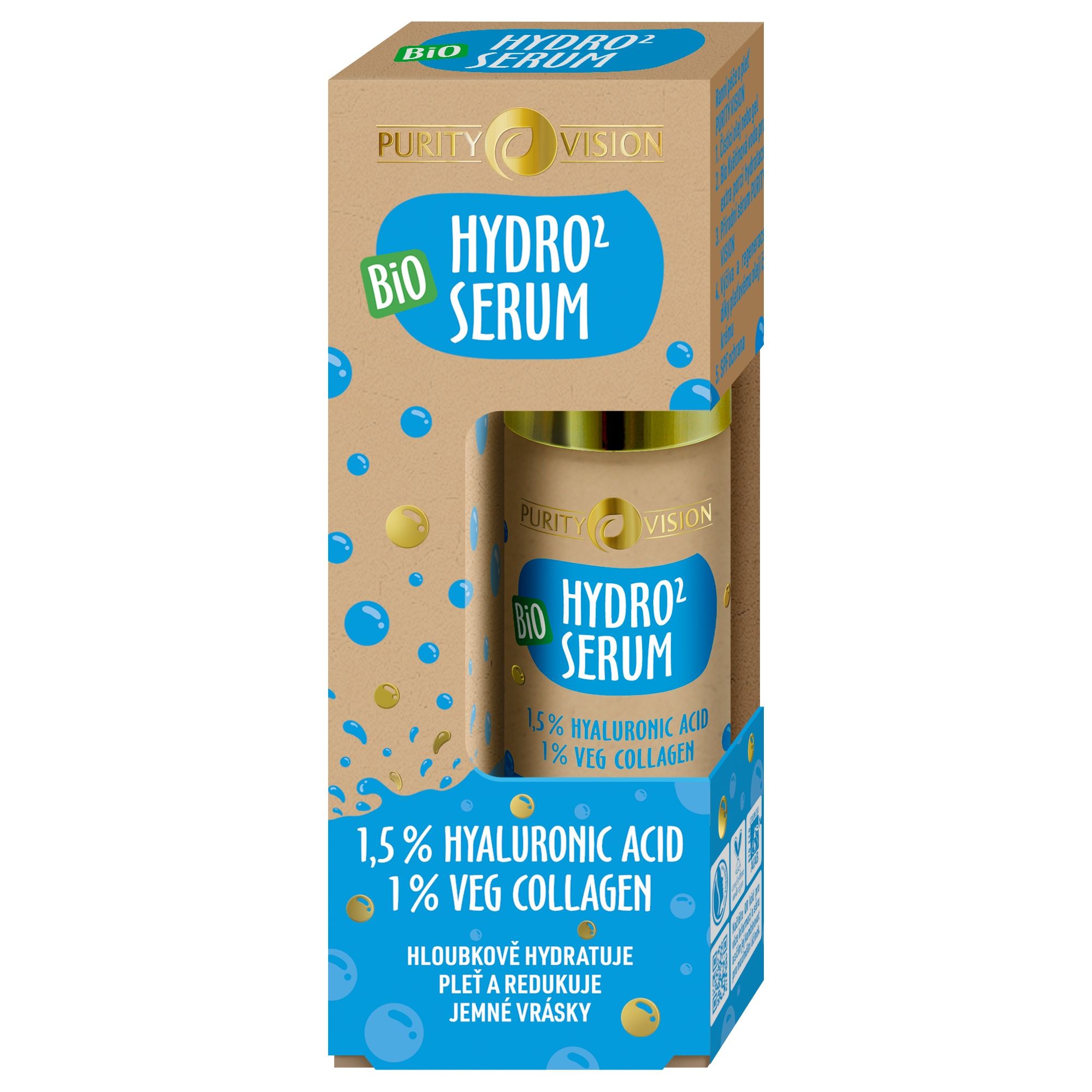 Drogerie a kosmetika - Purity Vision Bio HYDRO2 serum