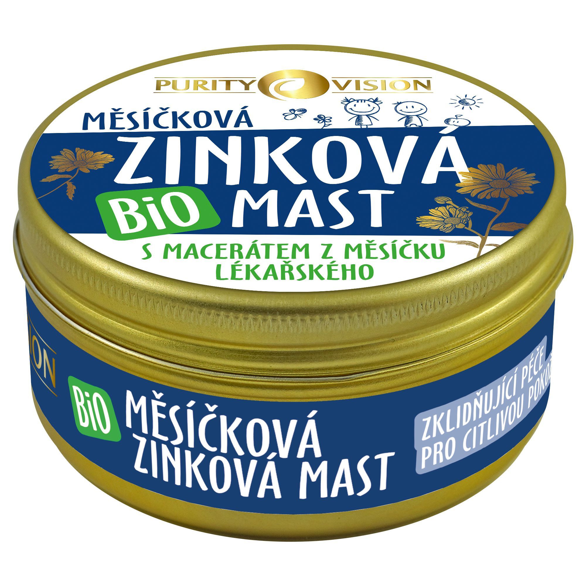 Drogerie a kosmetika - Purity Vision Bio Měsíčková zinková mast