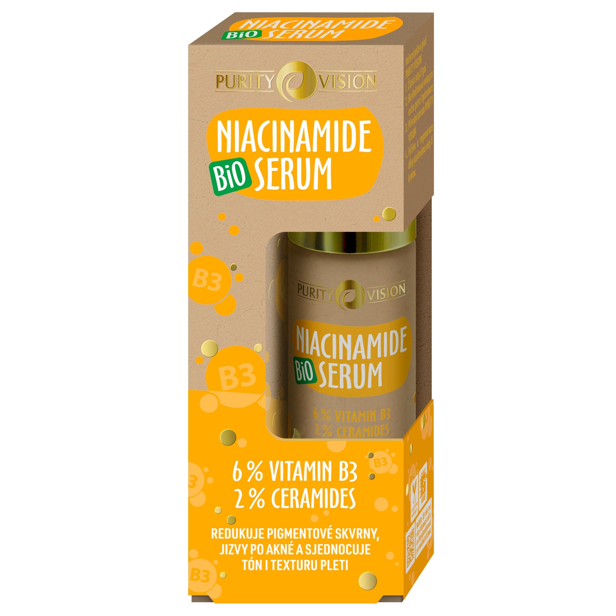 Drogerie a kosmetika - Purity Vision Bio Niacinamide serum