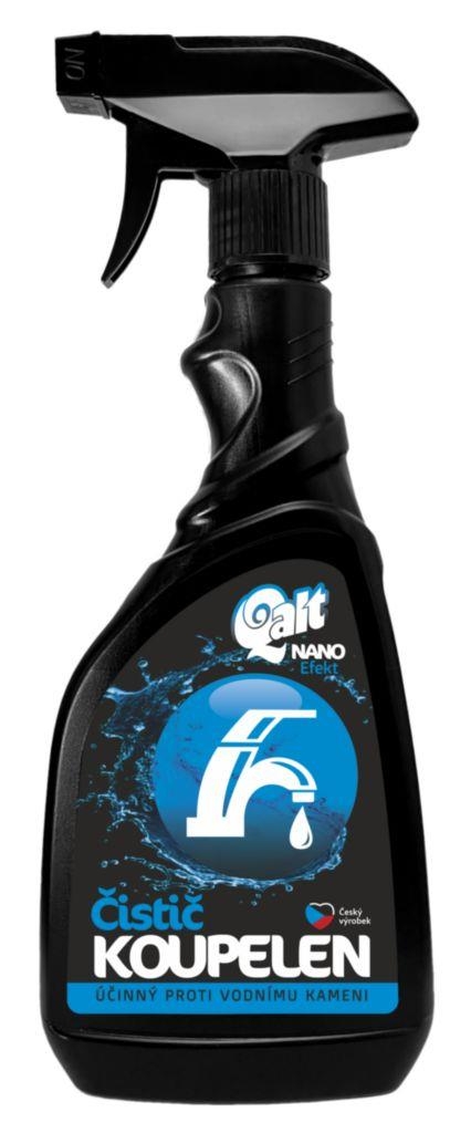 Drogerie a kosmetika - Qalt Čistič koupelen nano efekt 500 ml