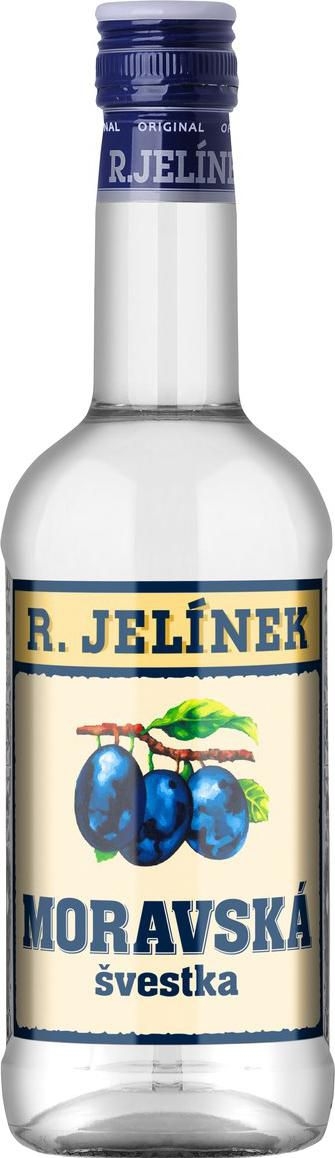 Nápoje - R.Jelínek Moravská švestka 38% 0,5 l