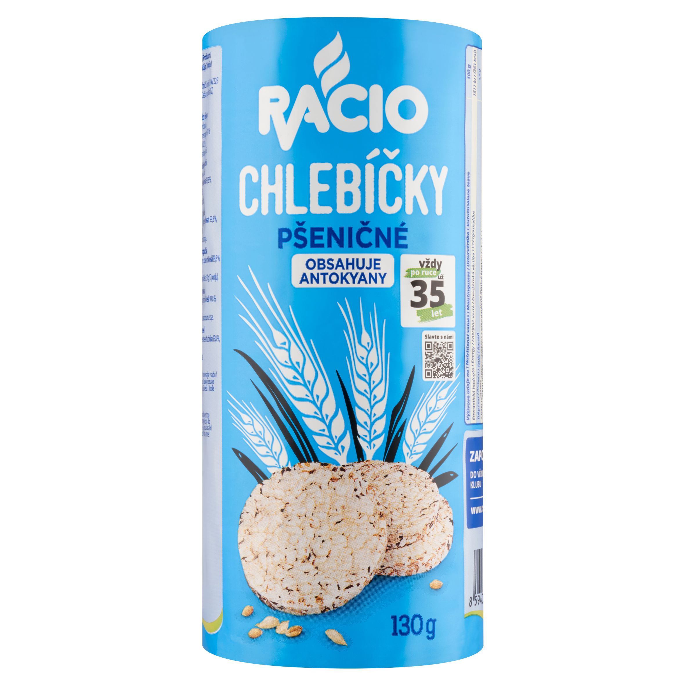 Pekárna a cukrárna - Racio Chlebíčky pšeničné 130 g
