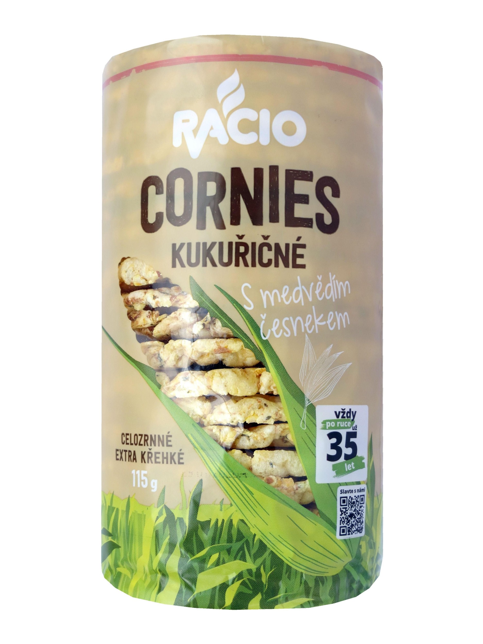 Pekárna a cukrárna - Racio Cornies Kukuřičné s medvědím česnekem 115 g