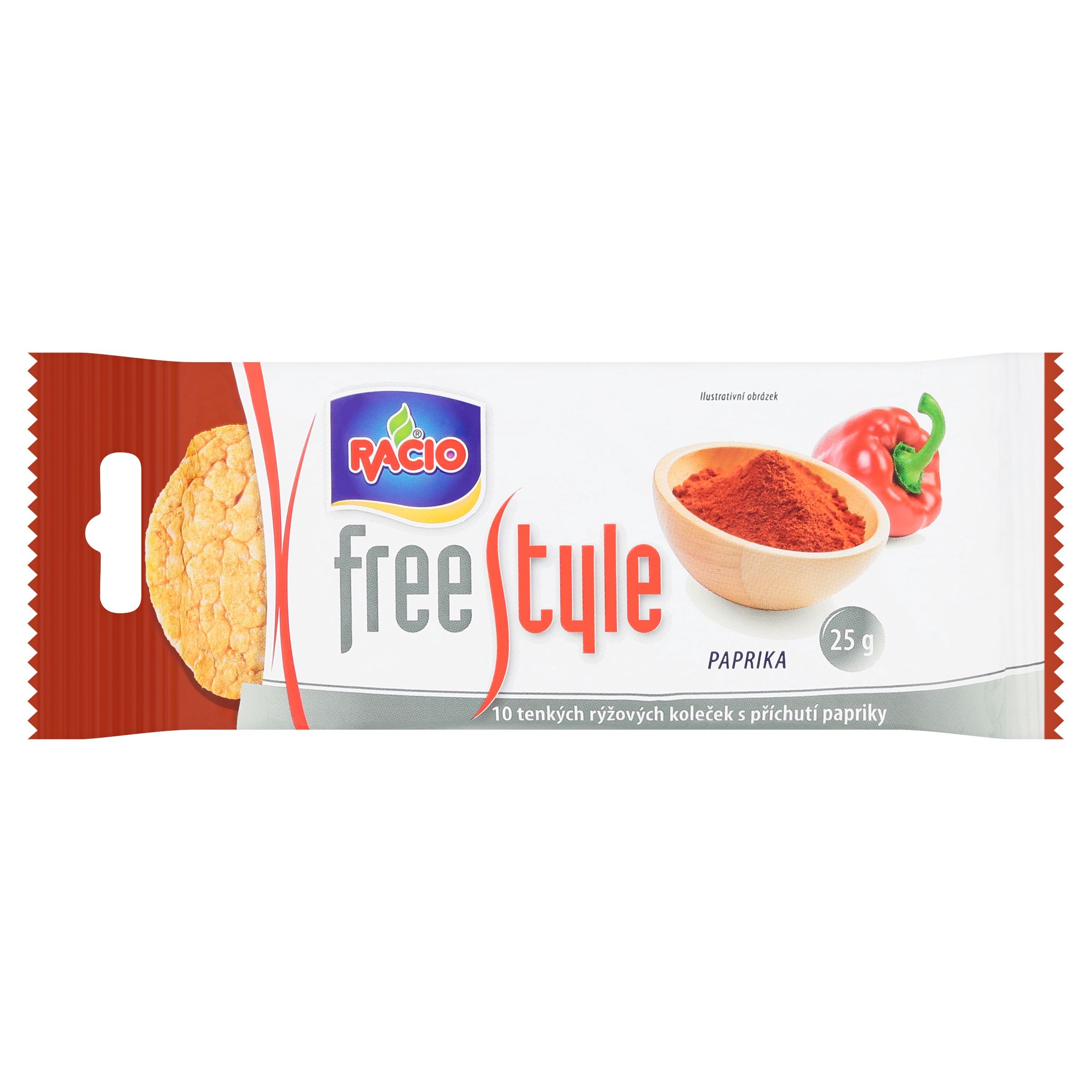 Pekárna a cukrárna - Racio Free Style Rýžové chlebíčky paprika 25 g