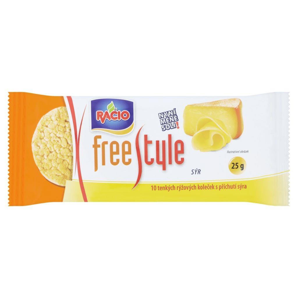 Pekárna a cukrárna - Racio Free Style Rýžové chlebíčky s příchutí sýra 25 g