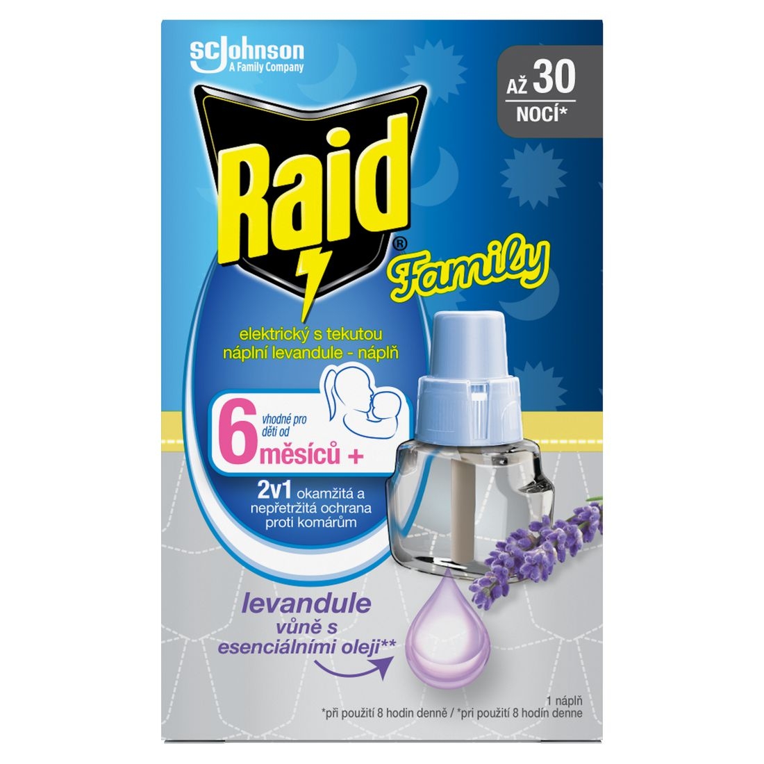 Raid Family Levandule náplň 21ml-0