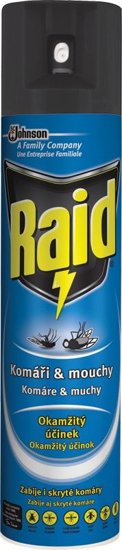 Domácnost a Zahrada - Raid Komáři & mouchy 400ml
