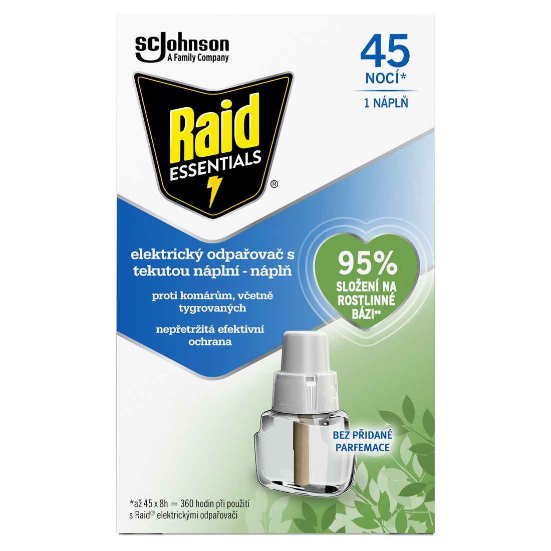 Drogerie a kosmetika - Raid tekutá náplň do elektrického odpařovače Essentials 27ml