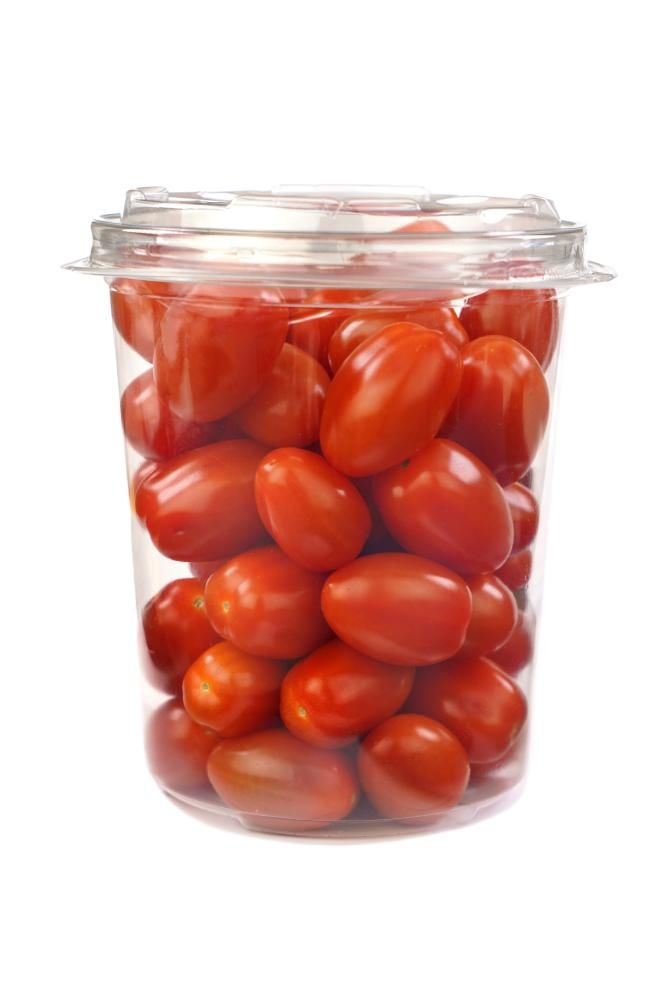 Ovoce a zelenina - Rajčata cherry ovalná v kyblíku 500g