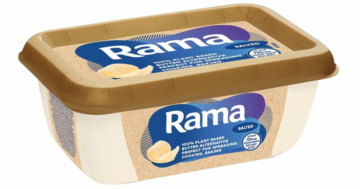 Mléčné a chlazené - Rama 100% rostlinná alternativa, slaná 200g