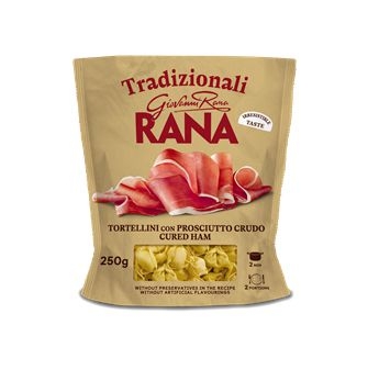 Hotová jídla - Rana Tortellini Prosciutto Crudo e Formaggio 250 g