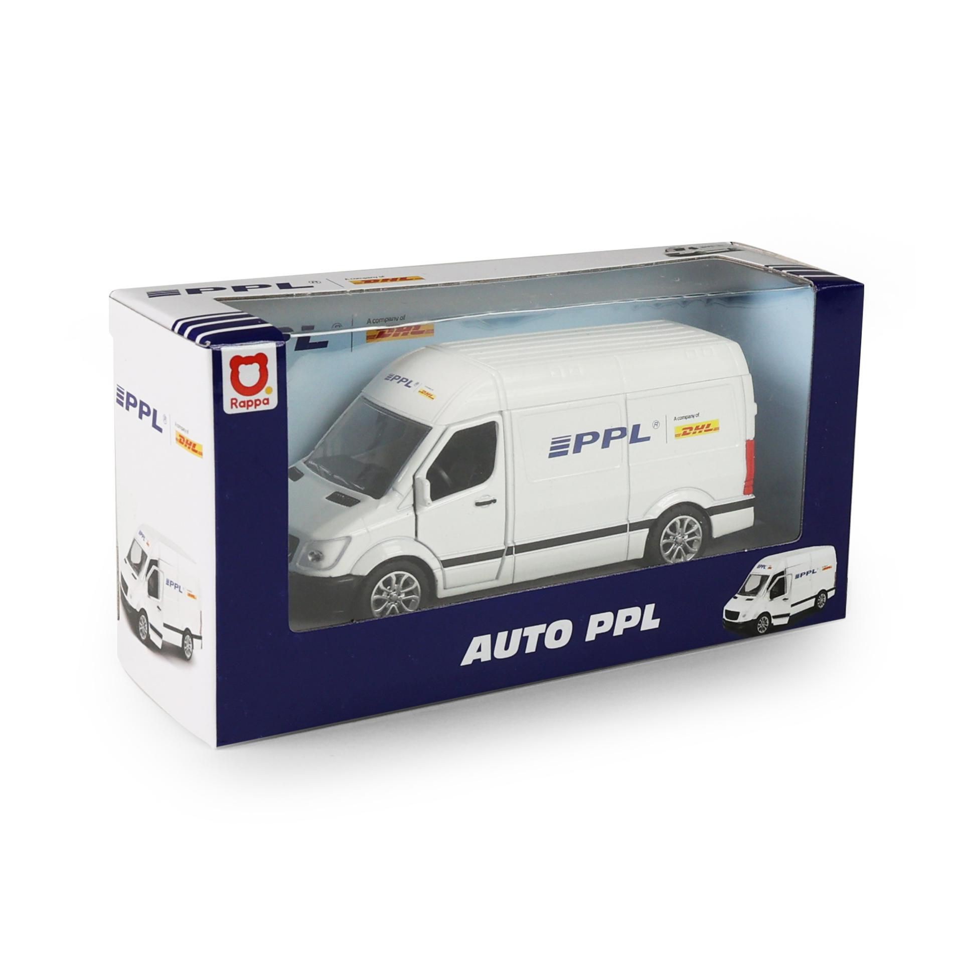 Svět dětí - Rappa Kovové auto PPL s otevíracími dveřmi 12 cm