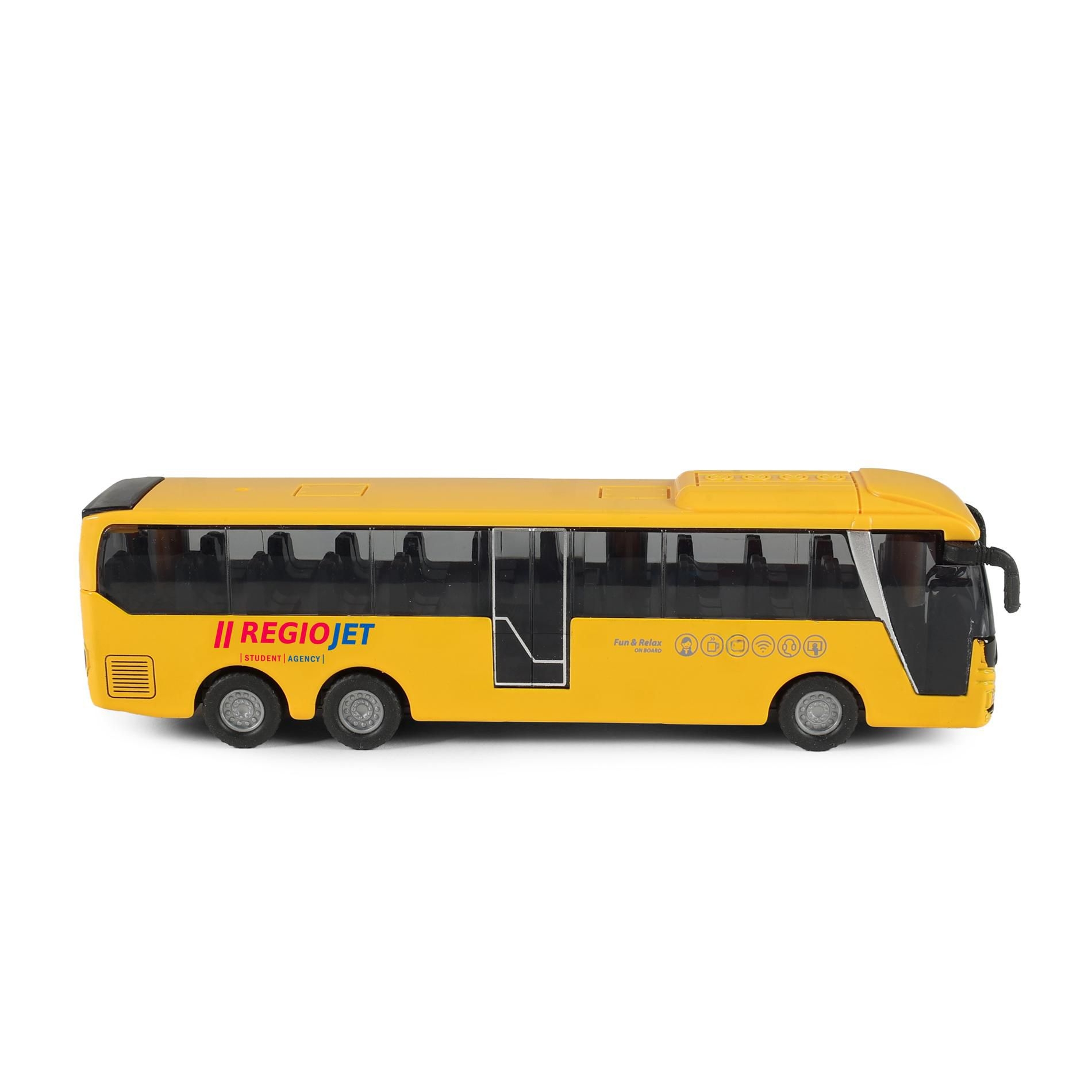Rappa Kovový autobus RegioJet 15 cm-3