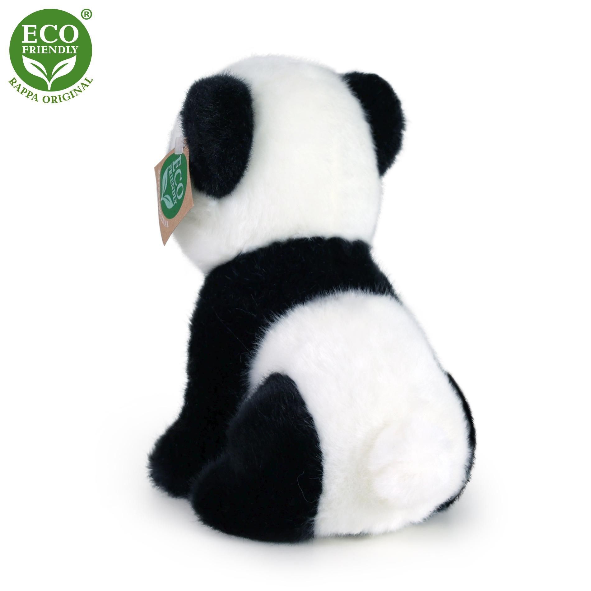 Rappa Plyšová panda sedící 18 cm ECO-FRIENDLY-2