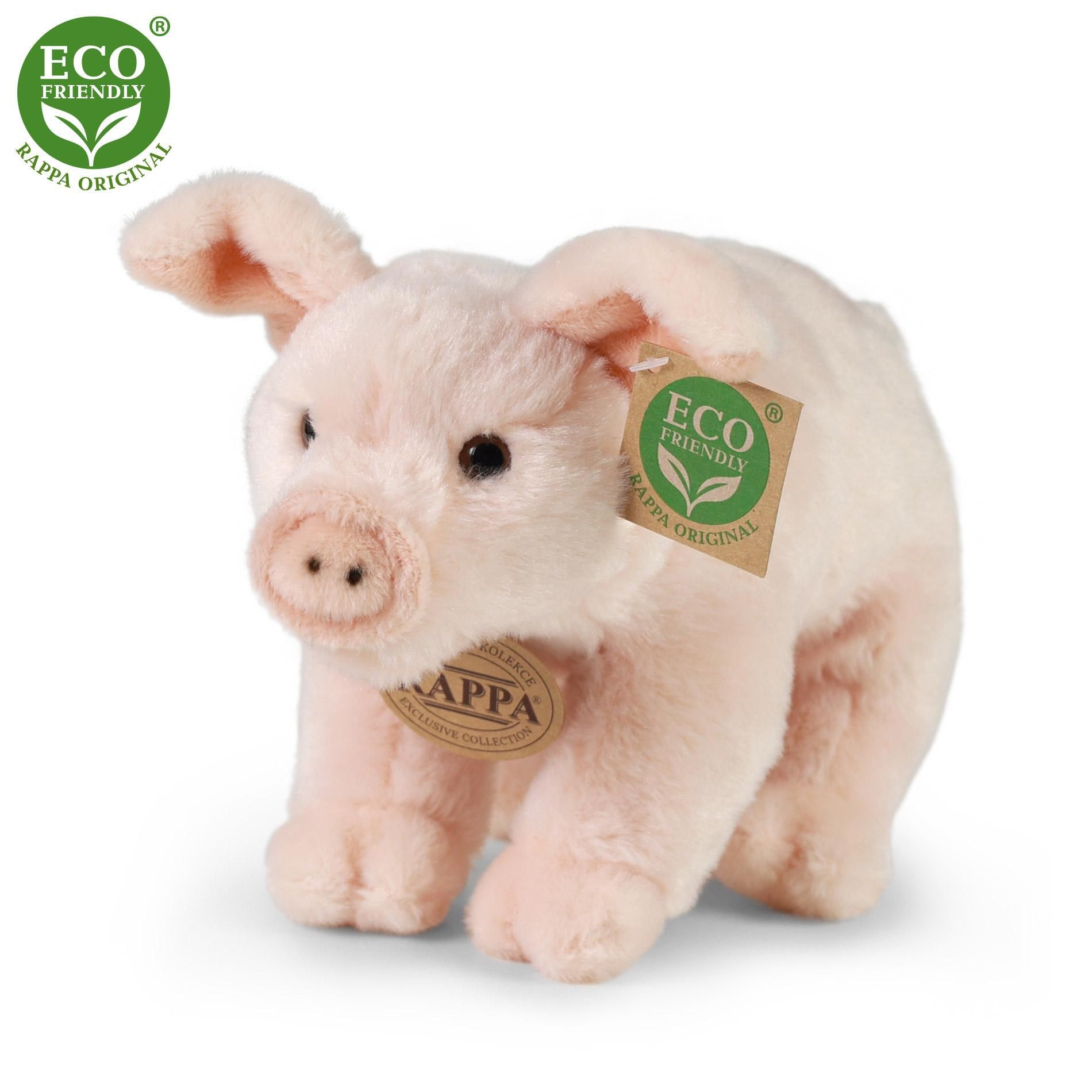 Svět dětí - Rappa Plyšové prase domácí 20 cm ECO-Friendly