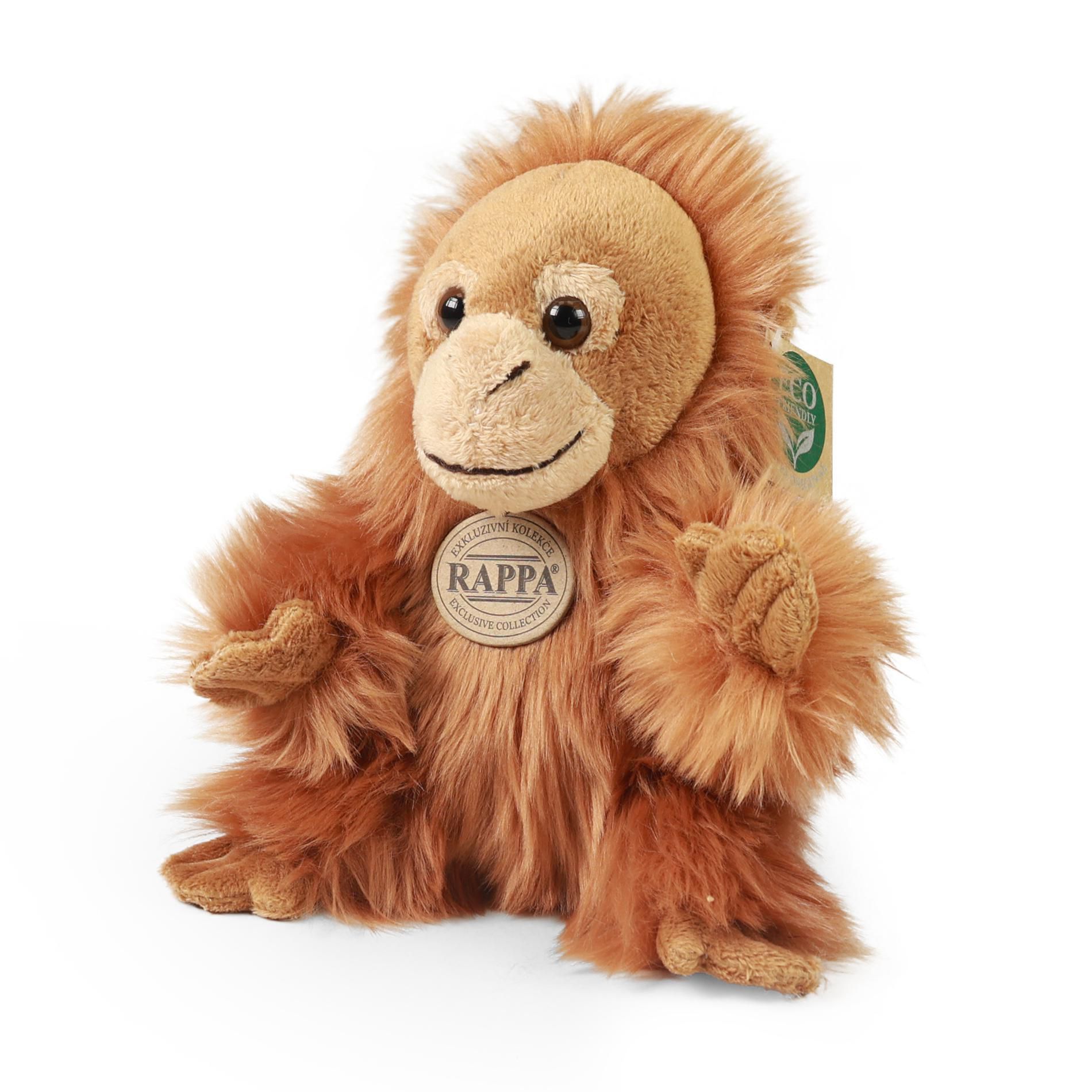 Svět dětí - Rappa Plyšový orangutan 18 cm ECO-FRIENDLY