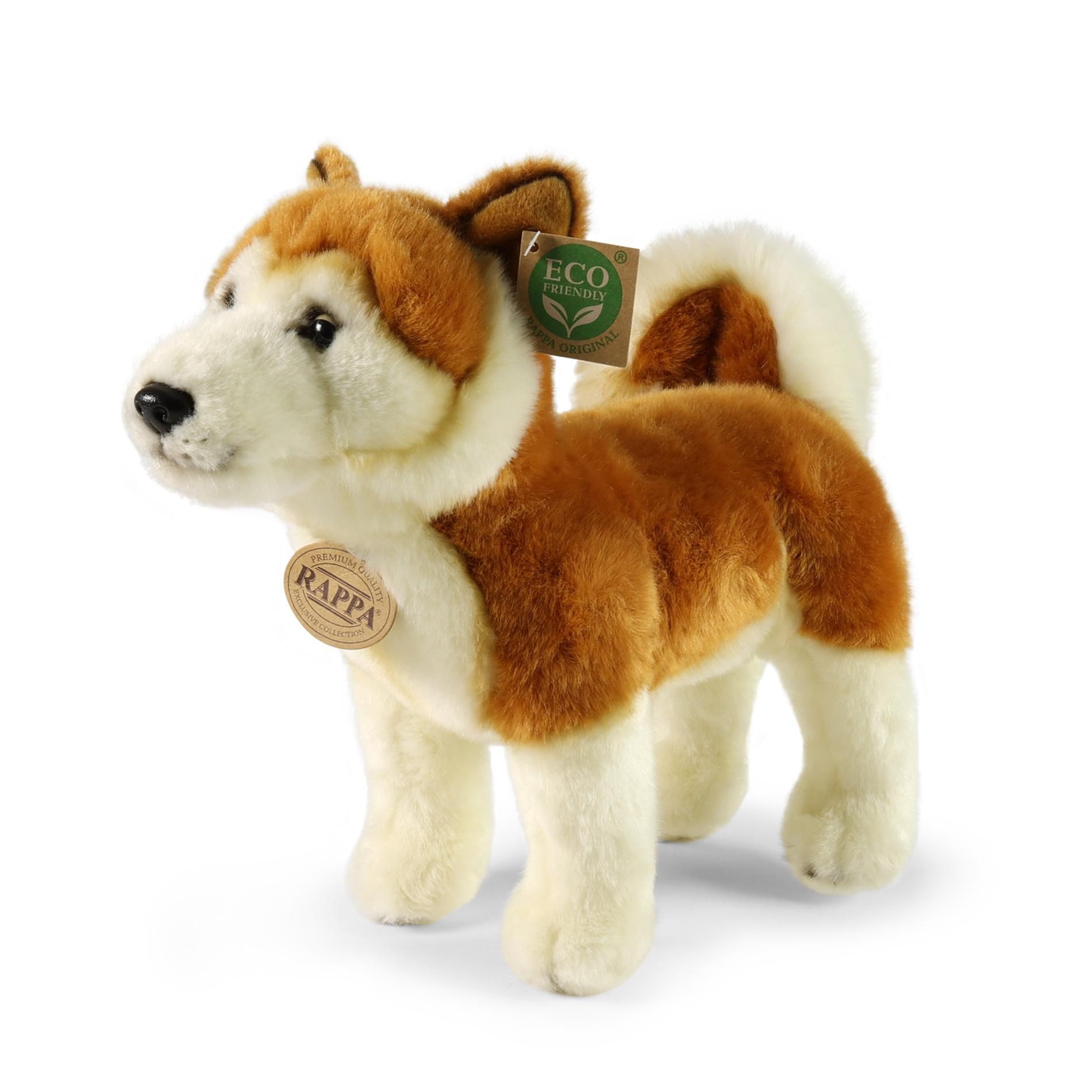 Svět dětí - Rappa Plyšový pes Akita Inu 30 cm ECO-Friendly