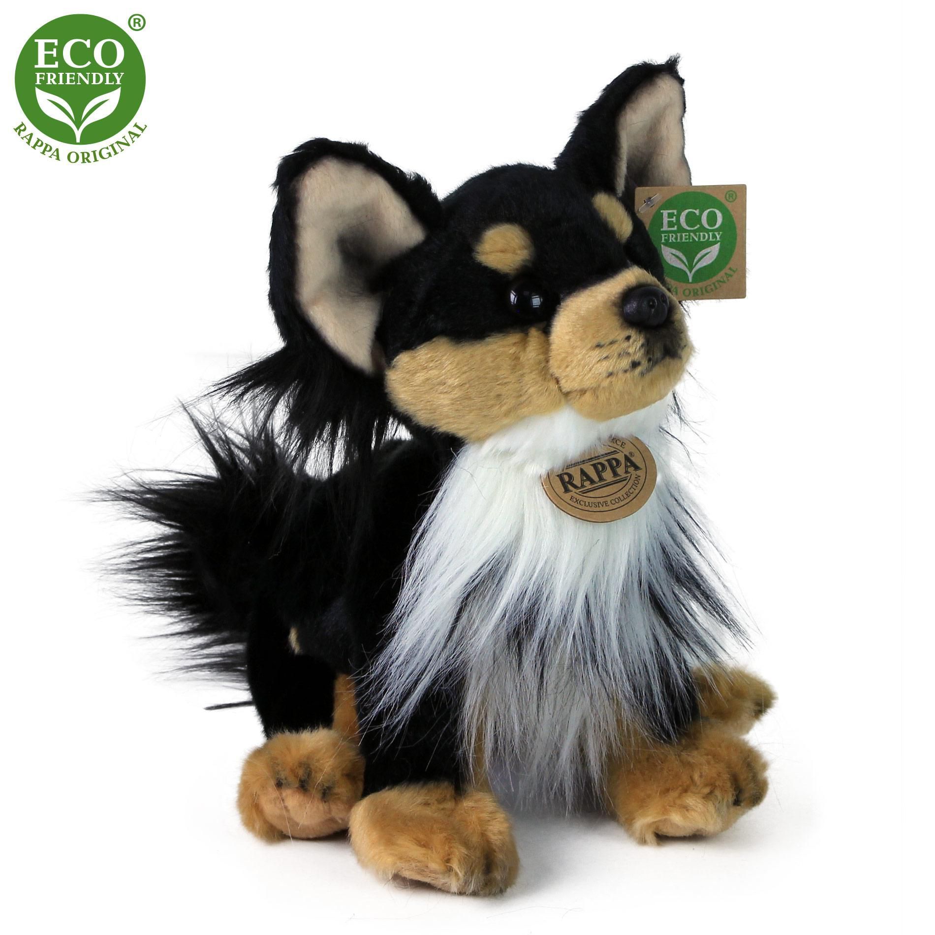 Svět dětí - Rappa Plyšový pes čivava 24 cm ECO-FRIENDLY