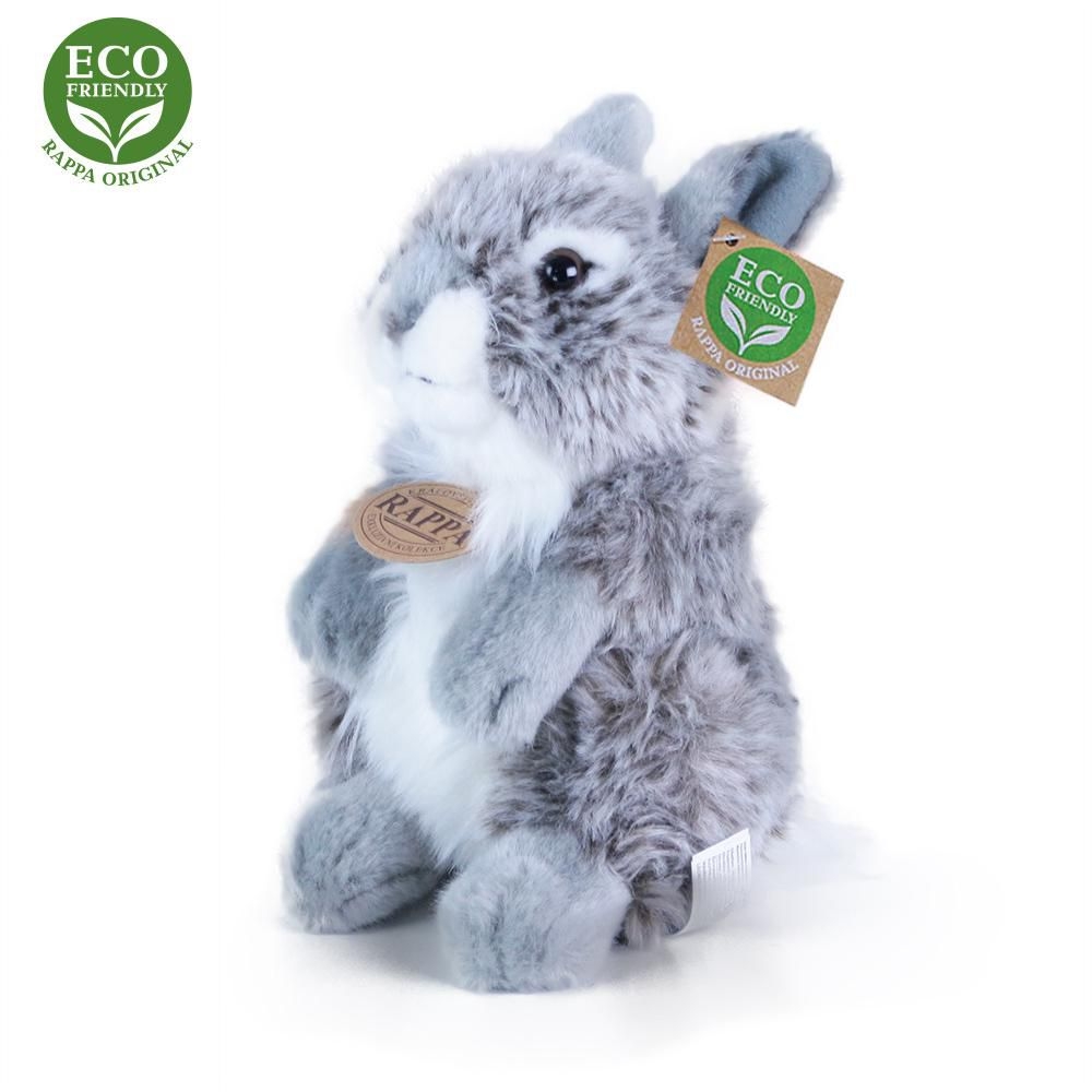 Svět dětí - Rappa Plyšový zajíc sedící 20cm ECO-Friendly