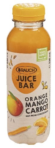 Nápoje - Rauch Juice Bar Mango, pomeranč, mrkev 100% 0,33l