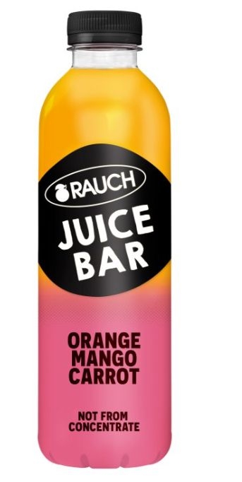 Nápoje - Rauch Juice Bar mango, pomeranč, mrkev 100% 800ml