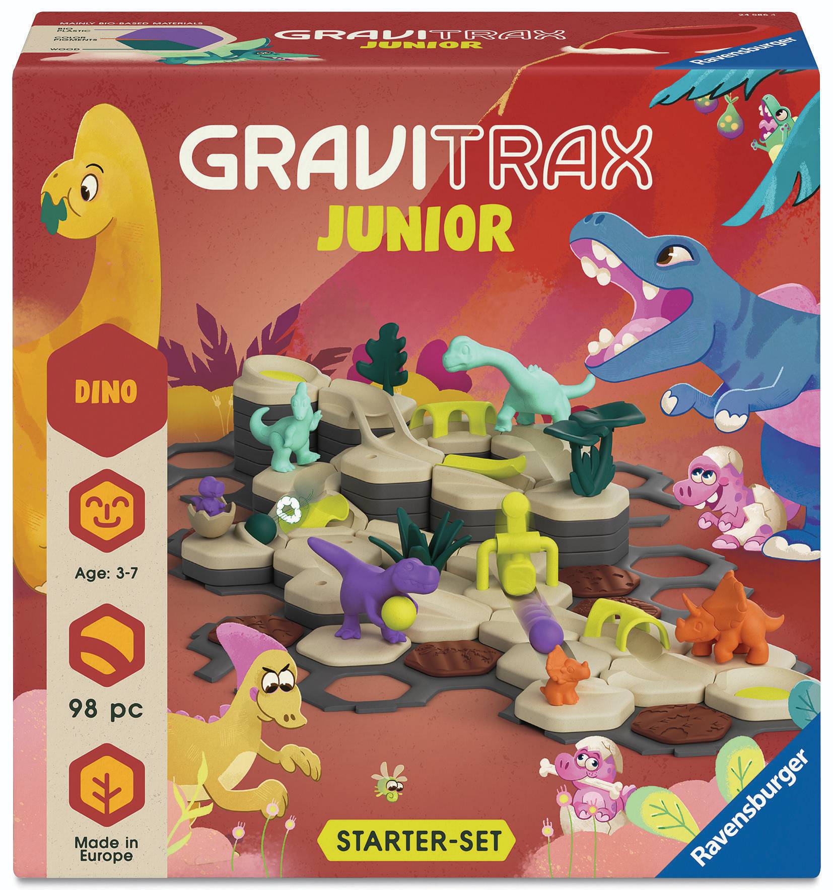 Svět dětí - Ravensburger 245864 GraviTrax Junior Dinosauři Startovní sada L