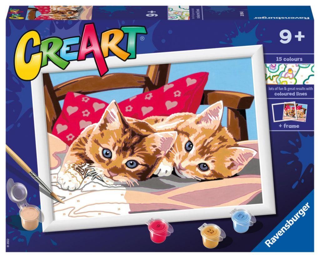 Domácnost a Zahrada - Ravensburger CreArt Dvě mazlivá koťata