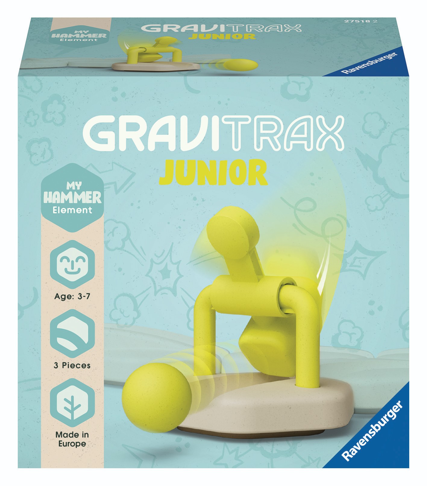 Ravensburger Gravitrax Stavebnice 275182 Junior Kladivo-1