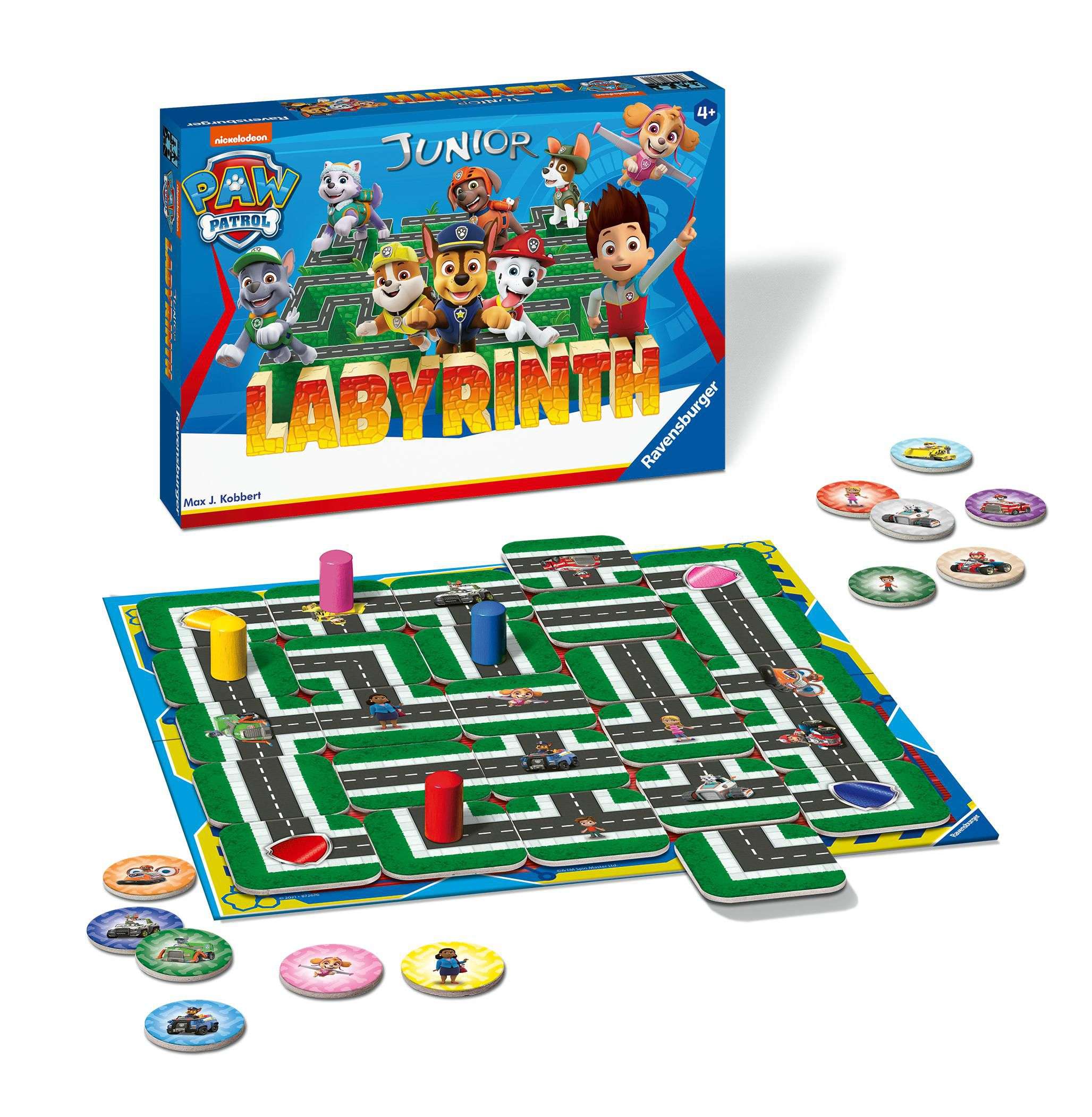 Svět dětí - Ravensburger hry 208241 Labyrinth Junior Tlapková patrola