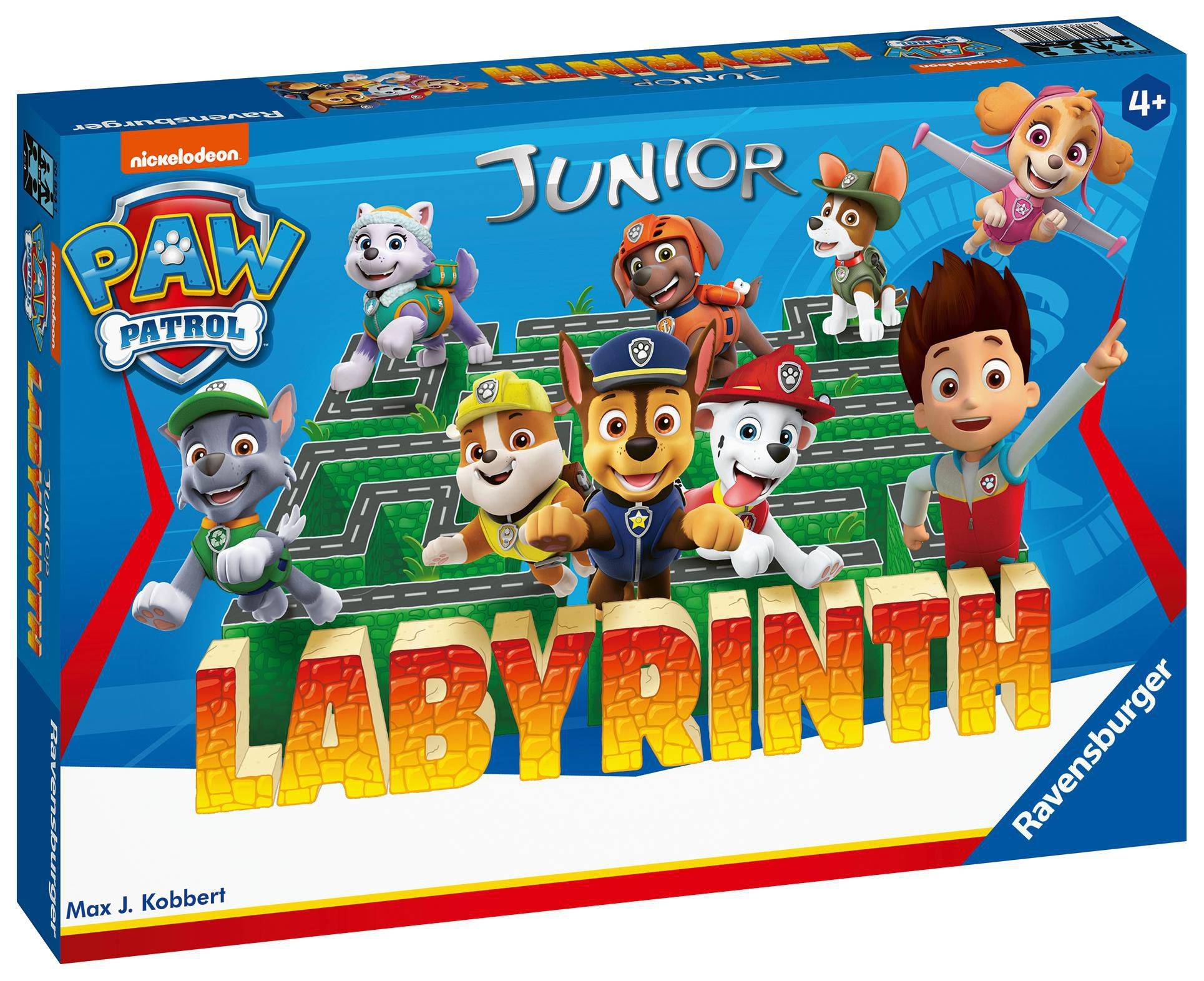 Ravensburger hry 208241 Labyrinth Junior Tlapková patrola-0