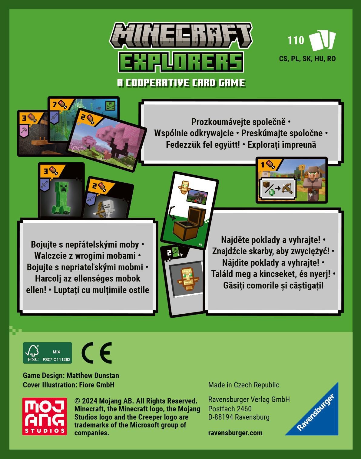 Ravensburger Hry 225866 Minecraft Explorers-0
